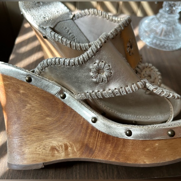 💛 Jack Rogers Wedge Sandals 💛 - Picture 2 of 6